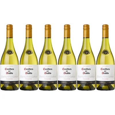 Casillero del Diablo Viognier reserva 6 flessen