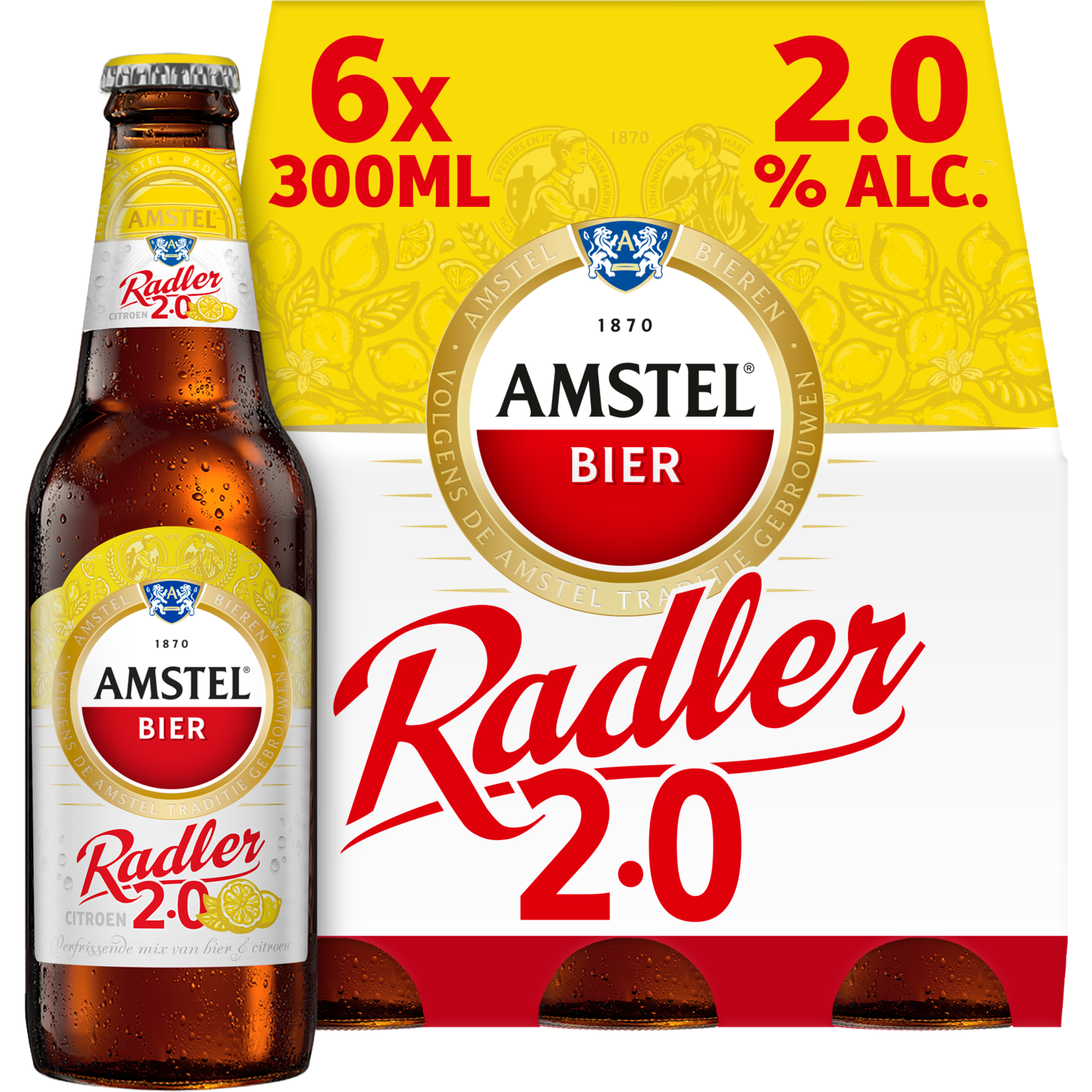 Amstel Radler citroen bier 6-pack