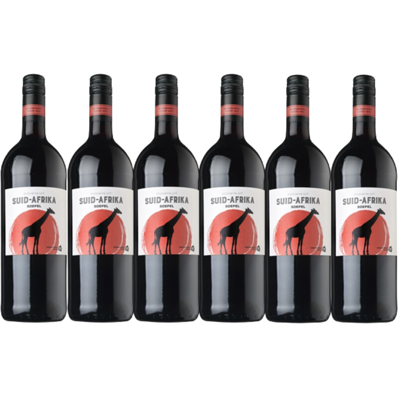 AH Soepele Zuid-Afrikaanse rood 6-pack