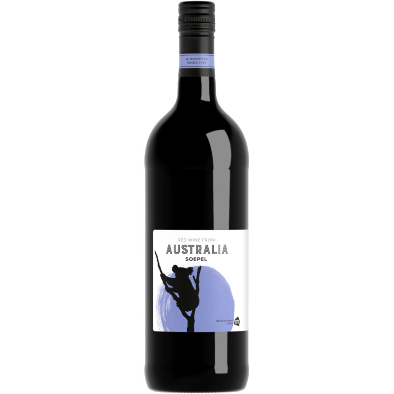 AH Soepele Australische huiswijn rood