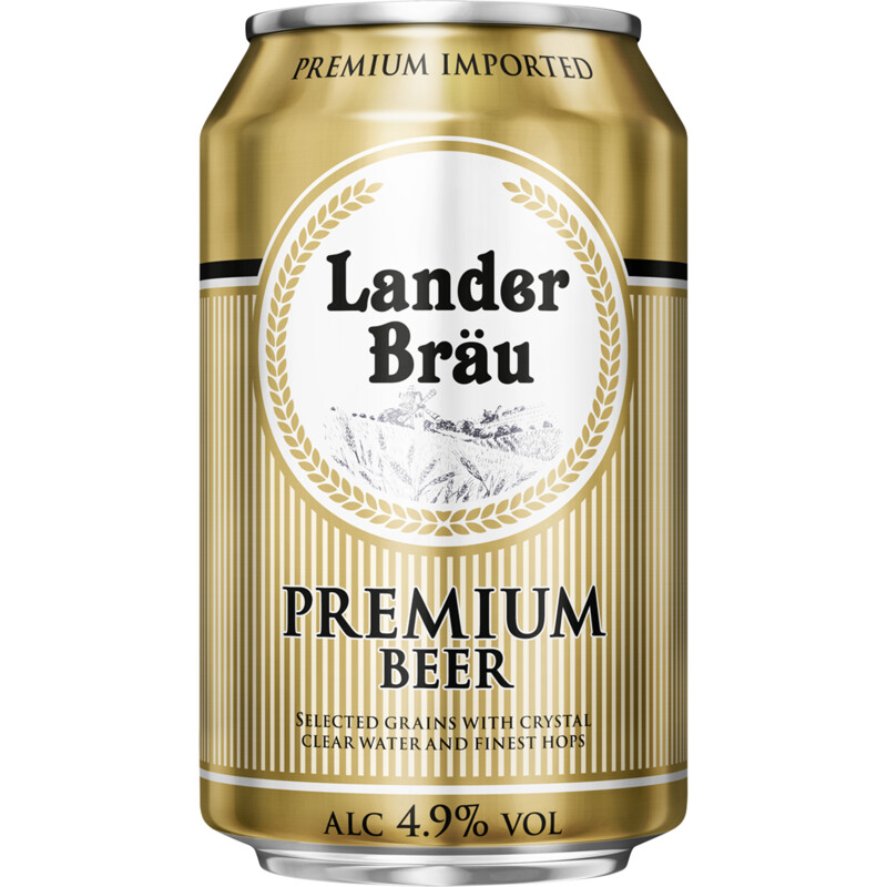 Lander bräu Premium beer