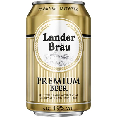 Lander bräu Premium beer