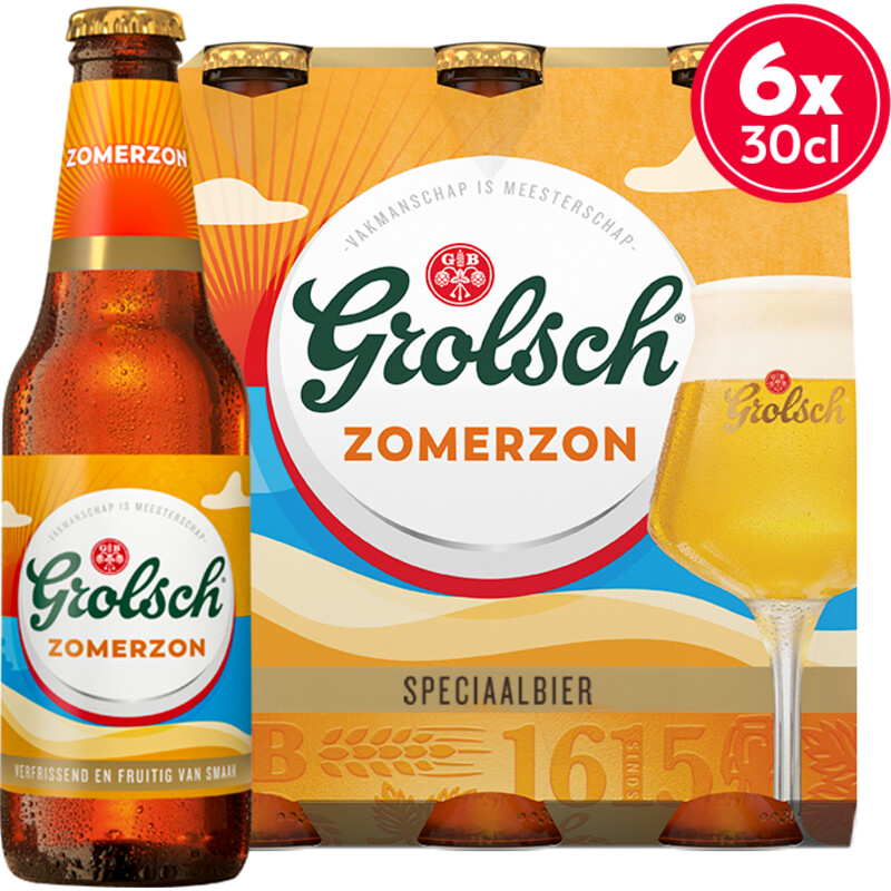 Grolsch Zomerzon speciaalbier 6-pack