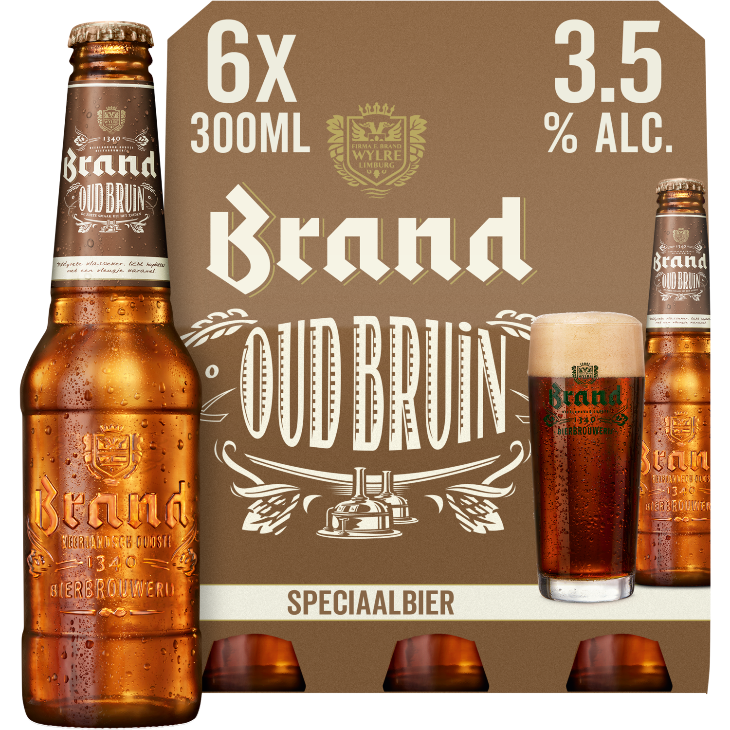 Brand Oud-bruin 6-pack