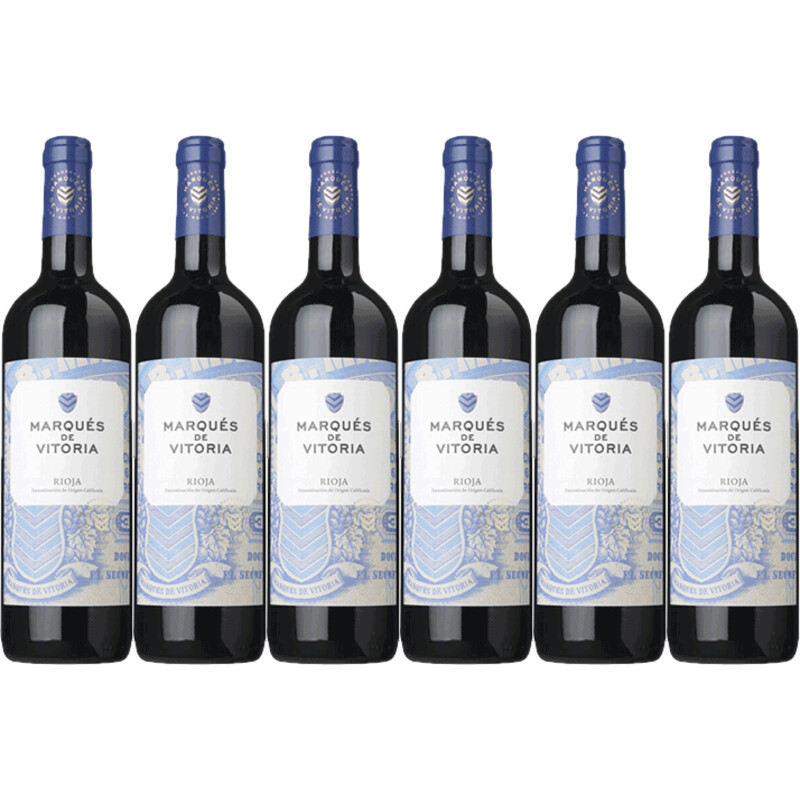 Marqués de Vitoria Rioja tempranillo 6 flessen