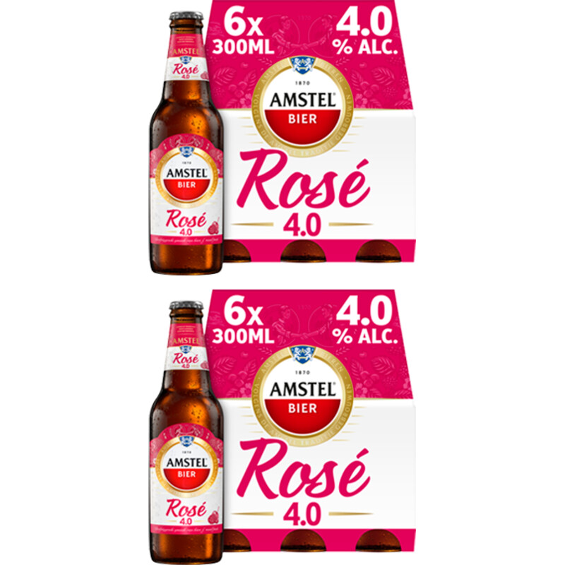 Amstel rosé bier 12-pack