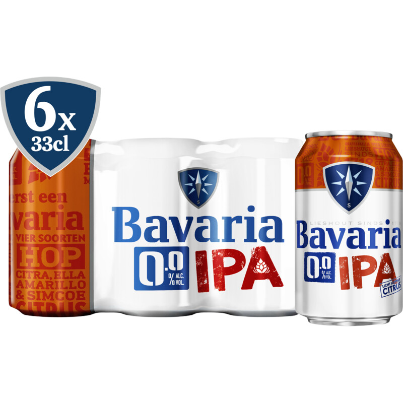 Bavaria 0.0% IPA 6-pack