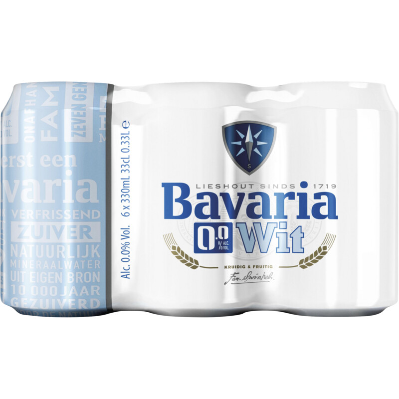 Bavaria 0.0% Wit 6-pack