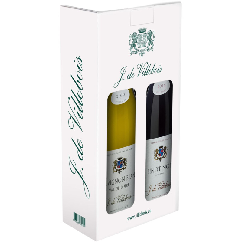 Villebois Sauvignon Blanc & Pinot Noir Giftpack