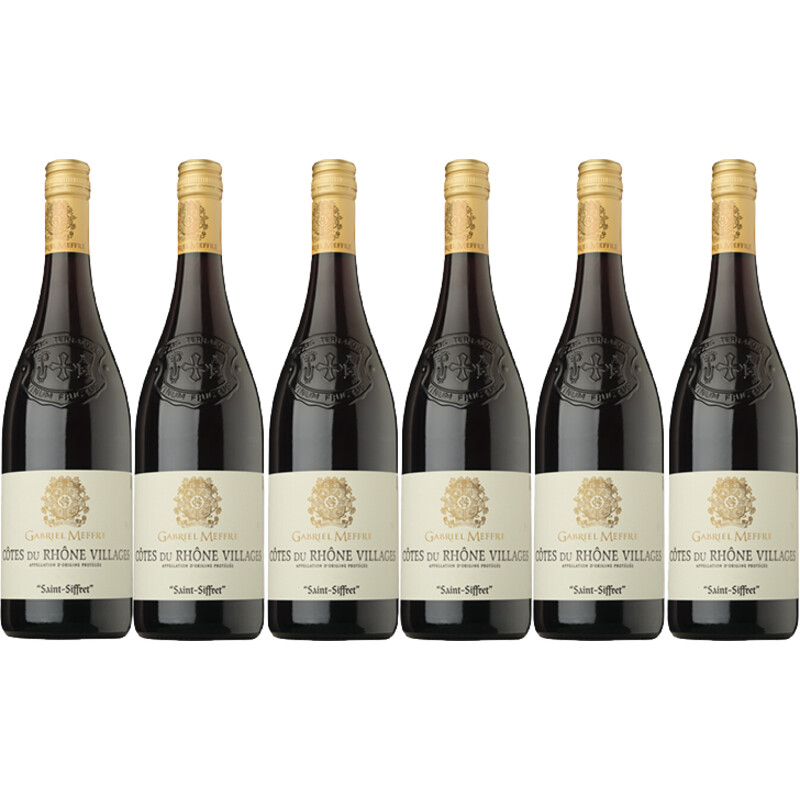 Gabriel Meffre Cotes du Rhone Saint Vincent 6 flessen