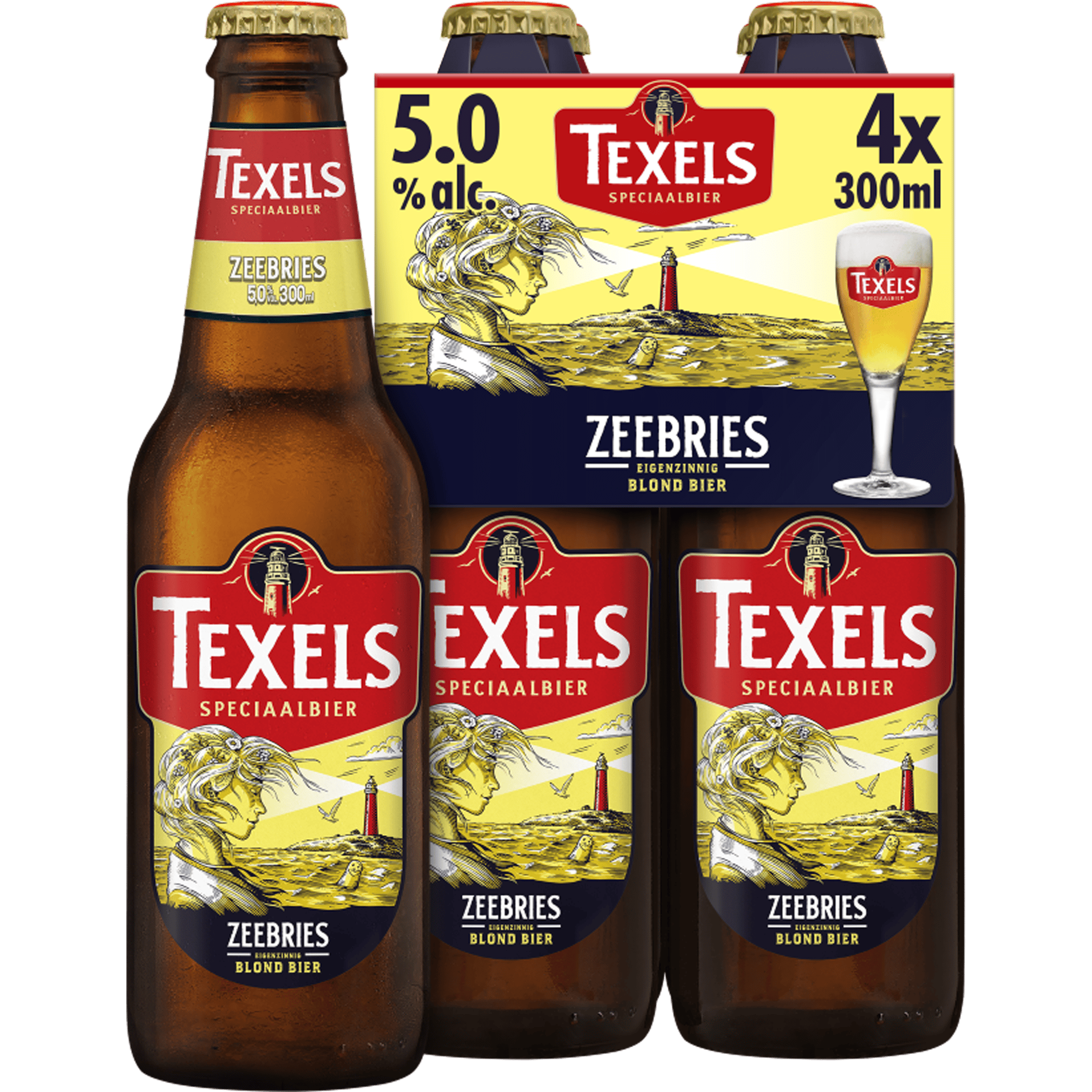 Texels Zeebries blond speciaalbier 4-pack
