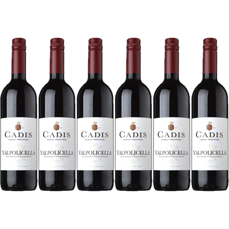 Cadis Valpolicella 6 flessen
