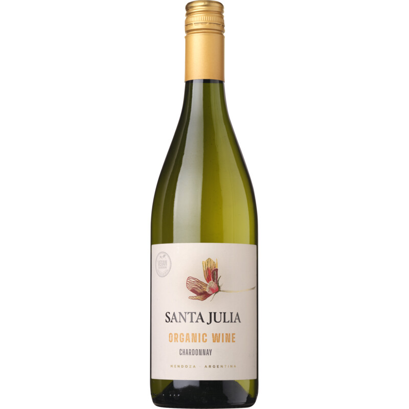 Santa Julia Chardonnay organic wine