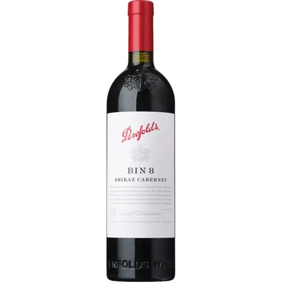 Penfolds Bin 8 cabernet shiraz