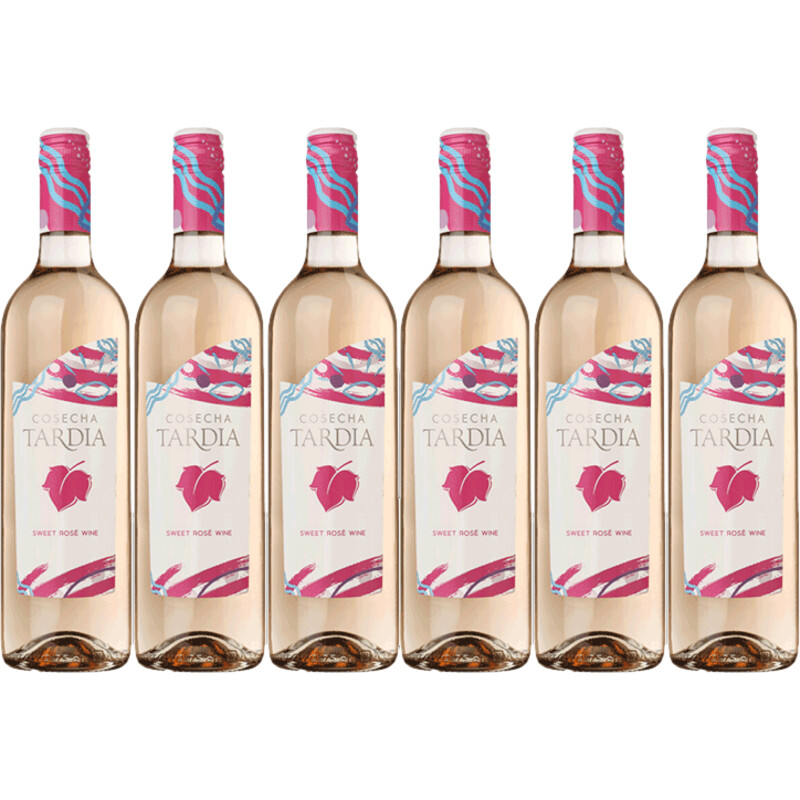 Tardia Sweet rose wine 6 flessen