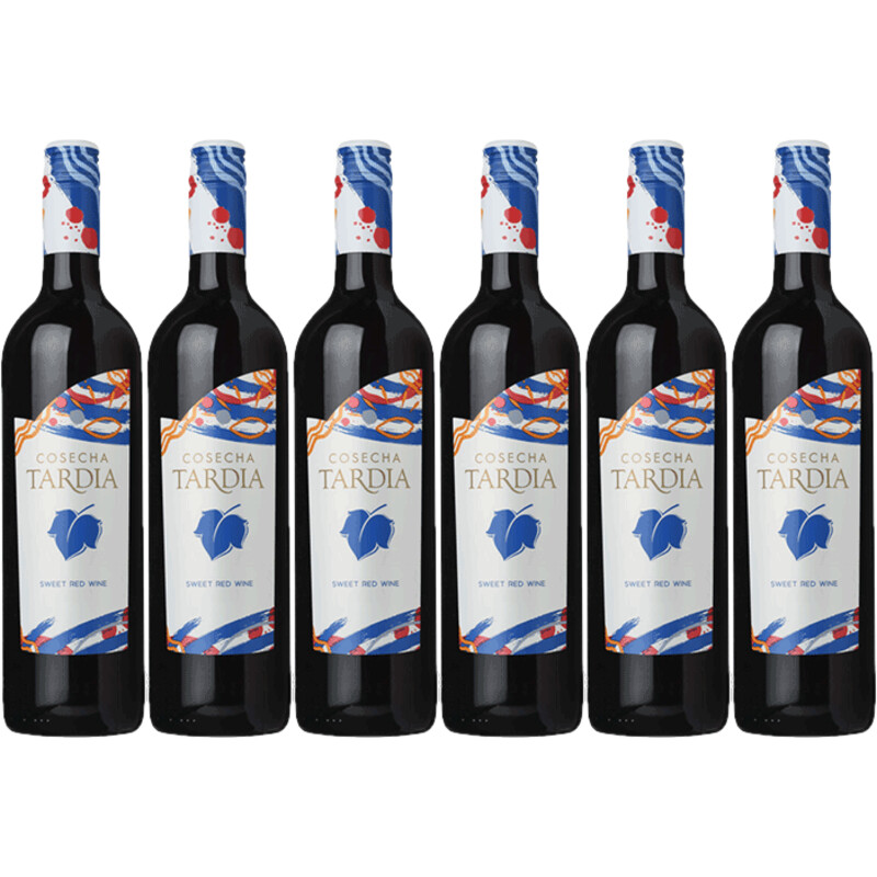 Tardia Sweet red wine 6 flessen