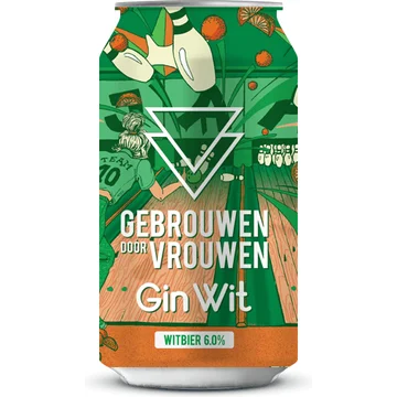 Gebrouwen door vrouw Gin wit