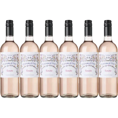 Canaletto Rose 6 flessen