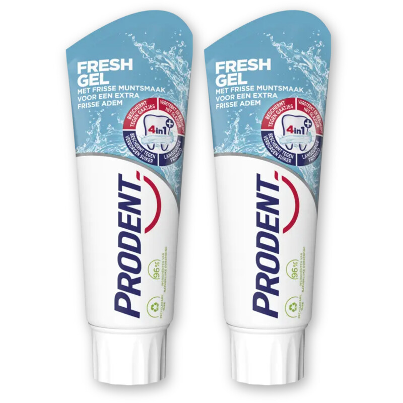 Prodent Tandpasta freshgel 2-pack
