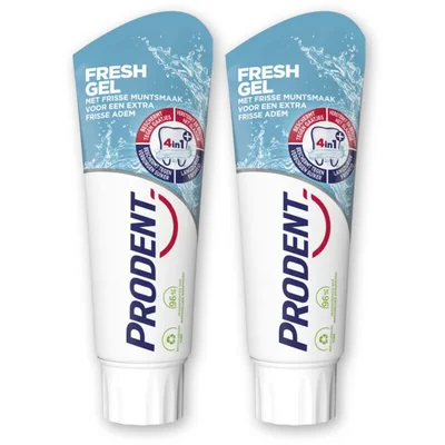 Prodent Tandpasta freshgel 2-pack