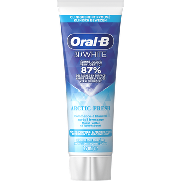 Oral-B 3D white artic fresh tandpasta
