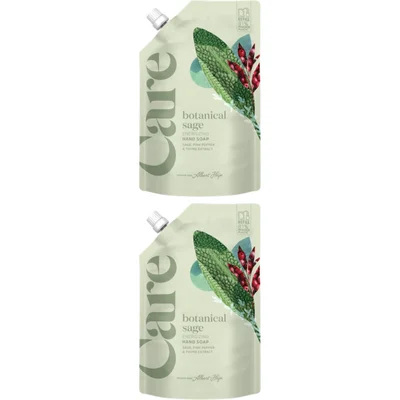 Care Botanical sage hand soap refill 2-pack