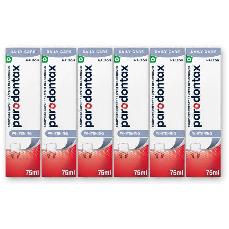 Parodontax Whitening tandpasta 6-pack