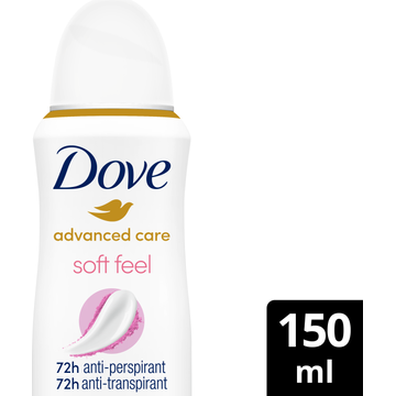 Dove Soft feel deodorant spray