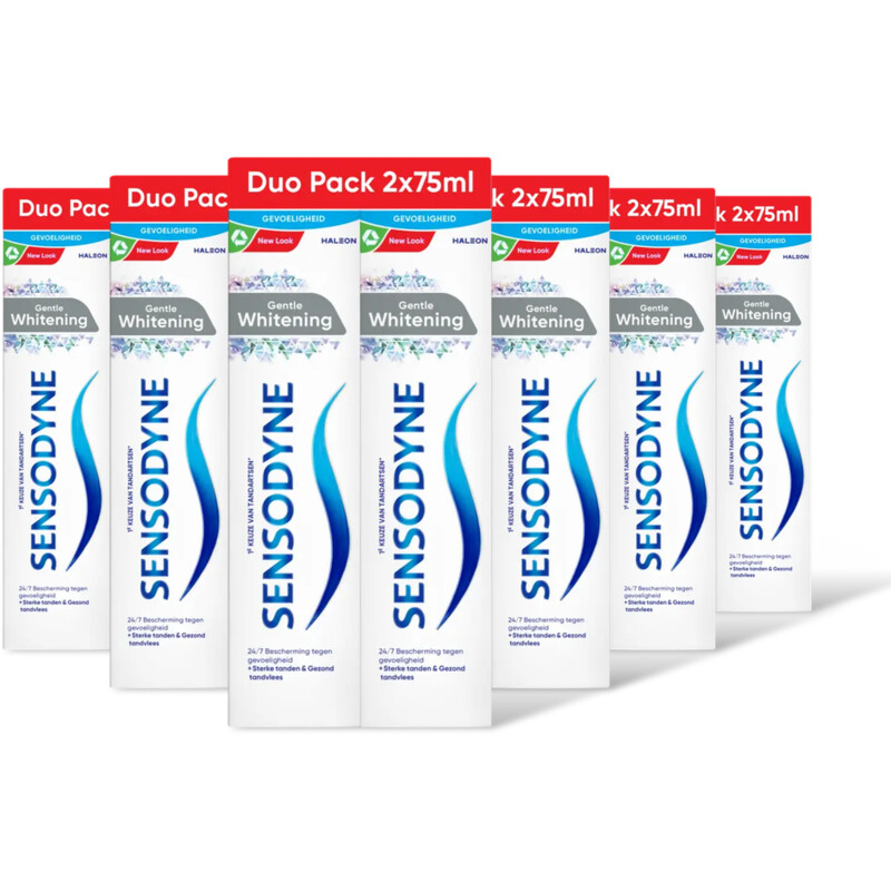 Sensodyne Gentle whitening tandpasta 2-pack 6-pack