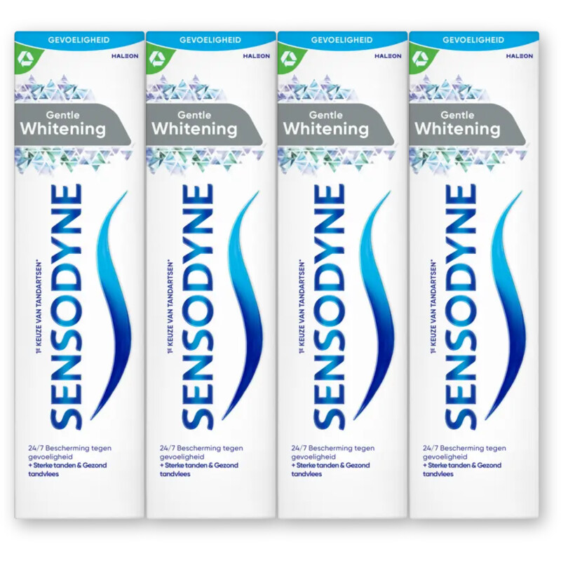 Sensodyne Gentle whitening tandpasta 4-pack