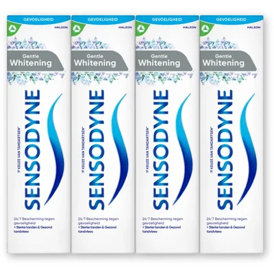 Sensodyne Gentle whitening tandpasta 4-pack
