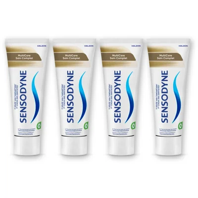 Sensodyne MultiCare tandpasta 4-pack