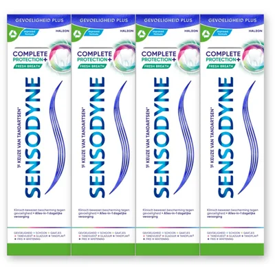 Sensodyne Complete protection tandpasta 4-pack