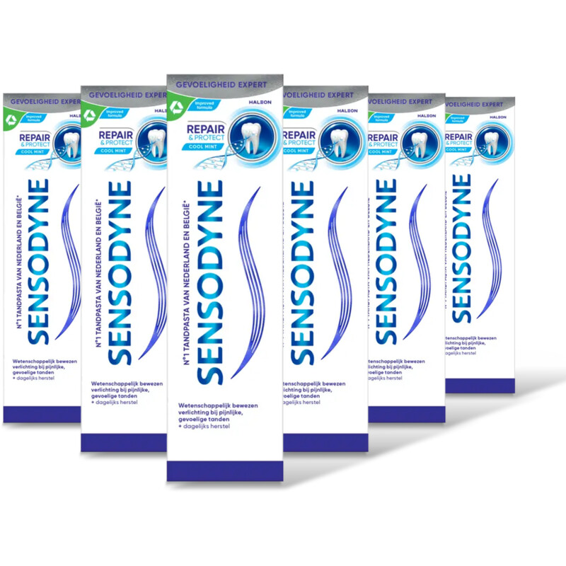 Sensodyne Repair & protect tandpasta 6-pack