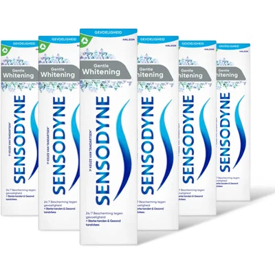 Sensodyne Gentle whitening tandpasta 6-pack