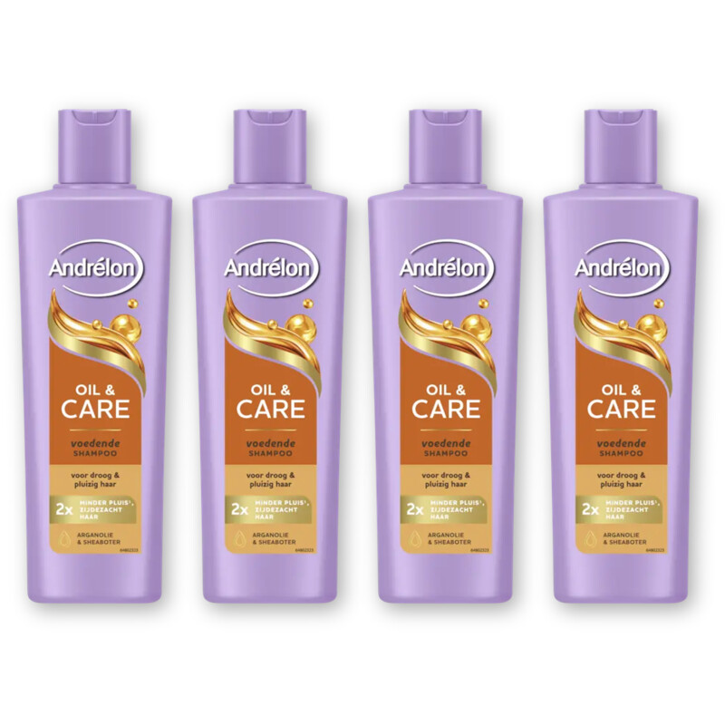 Andrélon Oil & care shampoo 4-pack