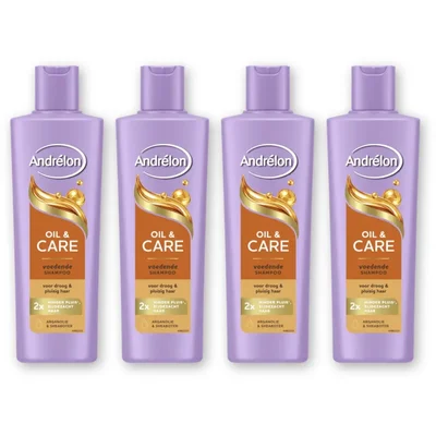 Andrélon Oil & care shampoo 4-pack