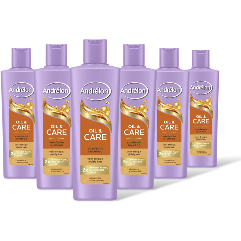 Andrélon Oil & care shampoo 6-pack