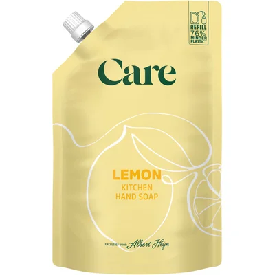 Care Lemon kitchen hand soap refill