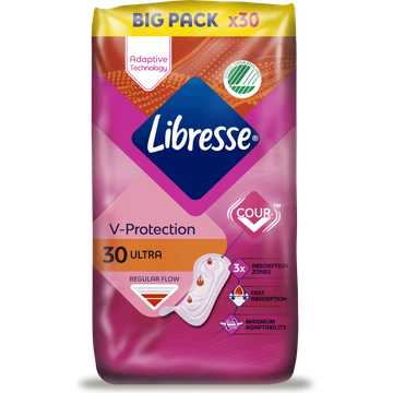 Libresse Ultra regular maandverband bigpack