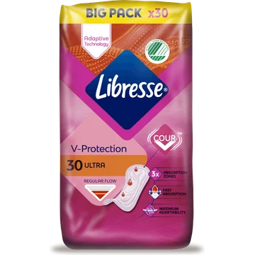 Libresse Ultra regular maandverband bigpack