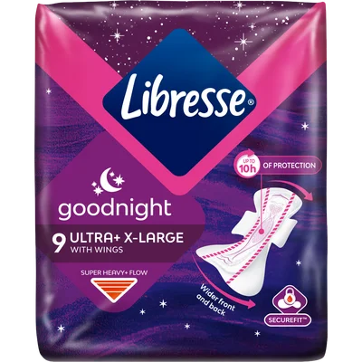 Libresse Goodnight ultra x-large maandverband