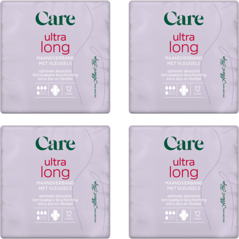 Care Ultra long 4-pack