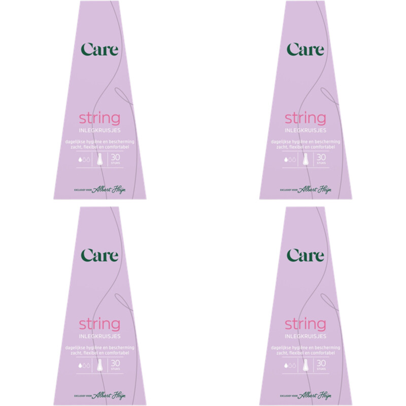 Care Inlegkruisjes string 4-pack