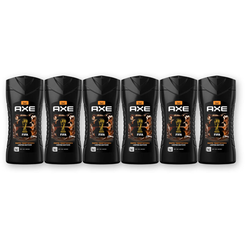 Axe Dark temptation showergel 6-pack