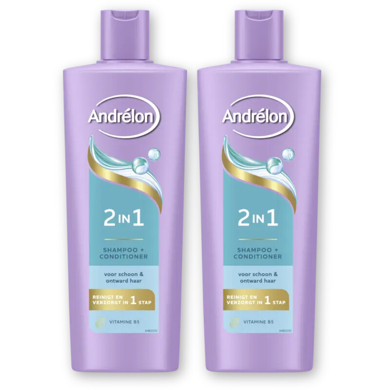 Andrélon 2in1 shampoo + conditioner 2-pack
