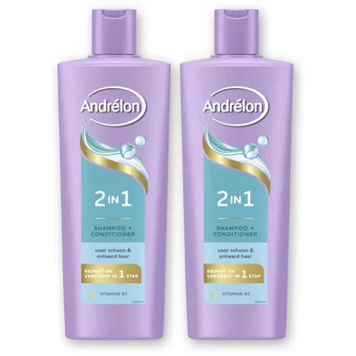 Andrélon 2in1 shampoo + conditioner 2-pack