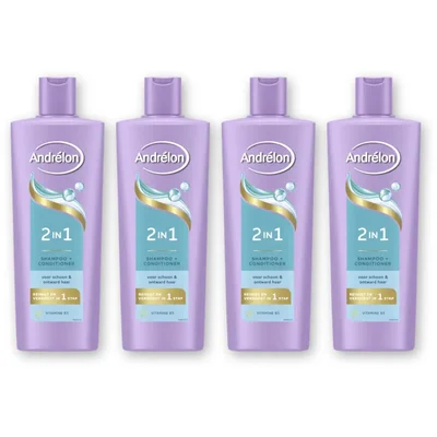 Andrélon 2in1 shampoo + conditioner 4-pack