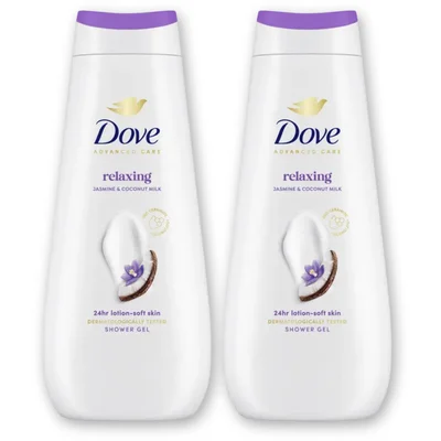 Dove Relaxing douchegel 2-pack