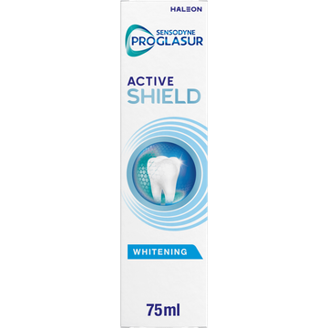 Sensodyne Proglasur active shield white tandpasta